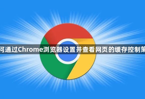 如何通过Chrome浏览器设置并查看网页的缓存控制策略1